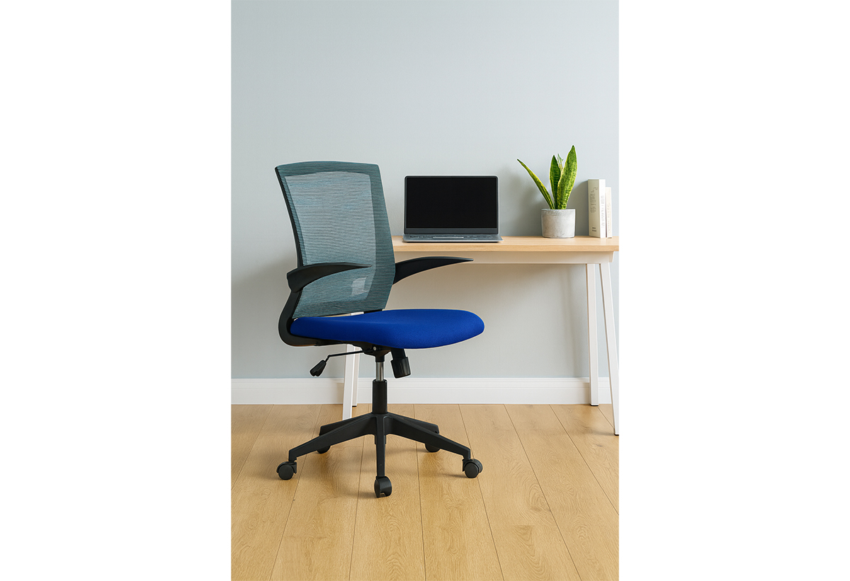 Απεικονίζεται η καρέκλα σε ένα home office.